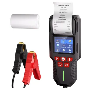 KW700 Battery Tester and Health Analyzer for 12V and 24V AGM GEL EFB Lead-Acid Lithium Batteries