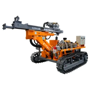 KZ910 Crawler Type Drilling Machine 50m Borehole Drilling Rig Portable Exploration Multi scenario Utility