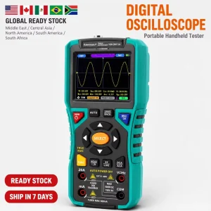 Kaemeasu KM DM11A 50 MSa s Digital Auto True RMS 50MHz Data Storage 2 1 Oscilloscope Multimeter Signal Generator 320×240