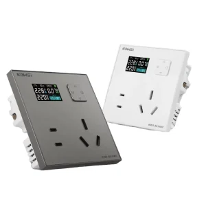 Kewei 86 Smart Wall Socket Mobile Phone Remote Power-Off Over-Voltage Under-Voltage Protection Scheduled Graffiti App Metering