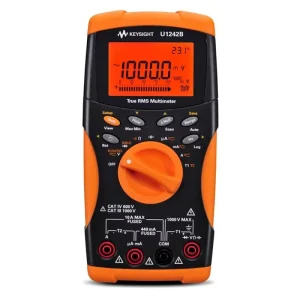 Keysight U1242B Handheld 4-Digit Digital Multimeter 3-Year Warranty Made America Electronic Essential Testing Equipment