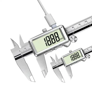 Koravo Rechargeable Digital Display Electronic High-Precision Measuring Caliper Jewelry Collectibles Depth Gauge
