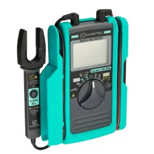 Kyoritsu Kew Mate 2012ra Digital Multimeter with AC DC Clamp Sensor Open 120A