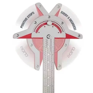 L-HT142 Woodworking Scribe Ruler 10/15/20 inch Aluminum Alloy Marking Gauge