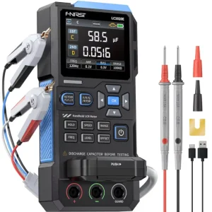 LC1020E Digital Bridge Handheld Bridge Circuit Tester for Resistance Inductance Capacitance LCR Tester Multimeter
