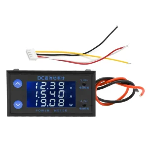 LCD 4 5 Digit Display High Precision Voltmeter Ammeter Power Meter Voltage Current Power Meter DC 0~200V 10A