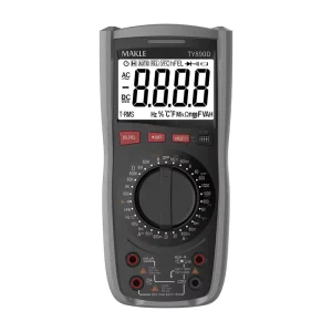 LCD AC DC Current Voltage Digital Multimeter Anti-Burning Electrician Meter High Precision Universal Meter with Backlight