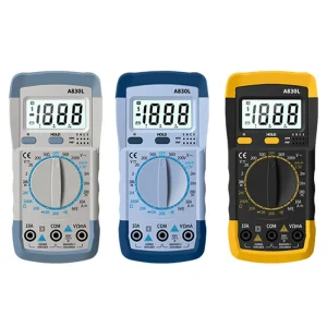 LCD Digital Multimeter A830L AC DC Voltage Diode Multitester Current Tester Luminous Display With Buzzer Function