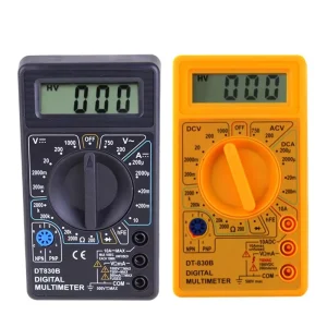 LCD Digital Multimeter DT 830B AC DC 750 1000V Mini Multimeter Probe for Voltmeter Ammeter Ohm Tester Meter Voltage Current