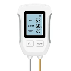LCD Display Backlight 3 in 1 Garden Flowers Sensor Plants Acidity Humidity Detector PH Meter Soil Moisture Tester