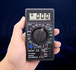 LCD Display PLC Core Multimeter Universal Electrician Inspect Maintenance Meter Ammeter Voltmeter 380V 1.5kW Warranty