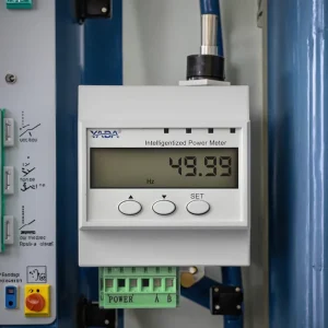 LCD Display RS485 Communication Current Voltage Power Factor Watt Kwh Three Phase Digital Energy Meters