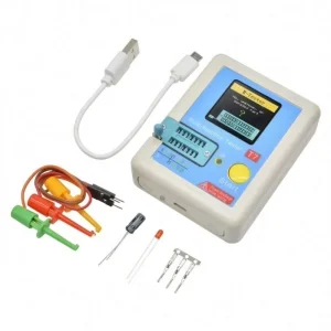 LCR T7 Transistor Tester TFT Diode Triode Capacitance Meter LCR ESR Meter NPN PNP MOSFET Multifunction Tester Multimeter