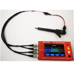 LCR02 Common Rail Diesel Fuel Electromagnetic Injectors Test EUI EUP ZME DRV Valves Injector LCR Tester