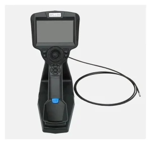 LED Touch Screen Industrial Endoscope With 4.5mm Handheld Lens 4 Way Articulated Video Endoscope