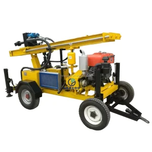 LGQ-100T DTH Hammer Water Well Drilling Machine in Africa