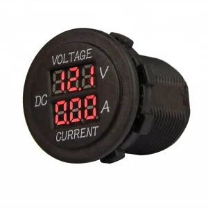 LIGHTNING Digital LED Display Volt Amp Meter for Car Bus 12V