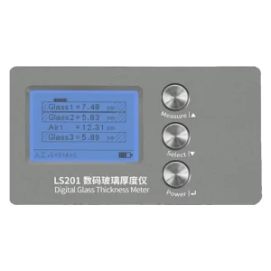 LOOBO High Precision Insulated Glass Thickness Gauge Digital Measuring Instrument 1 Year 0.1 0.5mm Accuracy Multifunctional