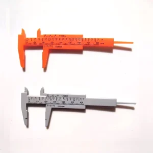 LOW MOQ Factory Outlet Hot Selling High Precision Mini Plastic 0 80mm Sliding Vernier Calipers for School Student Measuring Tool
