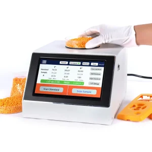 LS177 D 8 Spectrophotometer Spectro Colorimeter Powder Pigments Granules Masterbatch Colorimeter