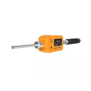 LS252 DL Portable Leeb Hardness Tester for Narrow Spaces, Aluminum Alloy, Cast Iron, Copper, and Steel