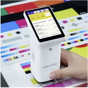 LS372 4mm Aperture Touch Screen Colorimeter APP Control CIE LAB Color Difference Meter