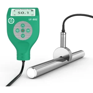 LY 802FV Lingyang Industrial Grade Large V Shaped Coating Thickness Gauge Specialized for Cylinders up to 100mm in Diameter