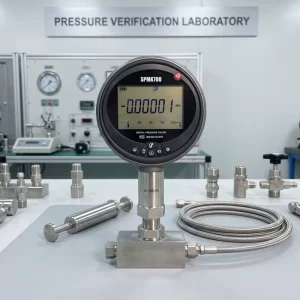 Lab Testing Equipment High Pressure Reference Calibration Gauge Testing Equipment