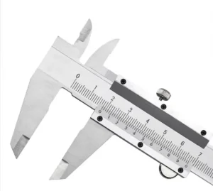 Large-Area 0-150mm Stainless Steel Vernier Caliper Wide-Mouth Duckbill Design with Wire Rope Measuring Tool