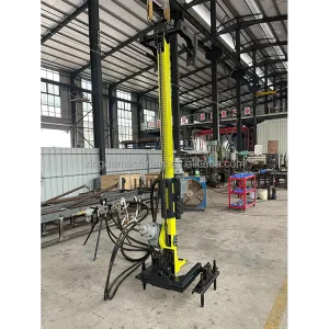 Large Diameter 35m Portable Full Pneumatic DTH Rock Drilling Rig Machine