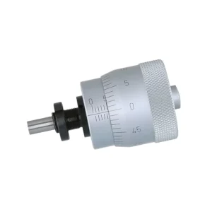 Large Diameter Sleeve Micrometer Measuring Head with Flat and Round Tips, 0-6.5mm and 0-25mm, 20mm Sleeve