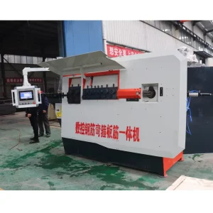 Large Equipment Heavy Duty Automatic Manual CNC Wire Hoop Straightening Rebar Stirrup Bending Machine