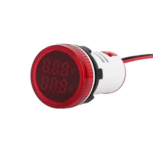Led Digit Indicator Voltage Ampere Meter AC Voltmeter Ammeter Red Yellow Blue Green White