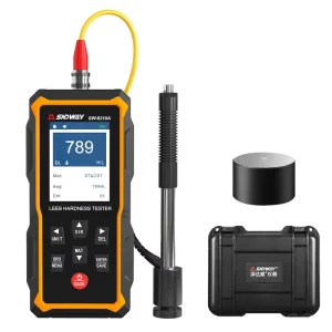 Leeb Hardness Tester 170-960HLD LCD Metal Steel ABS Rechargeable Digital Alarm SW-6210A