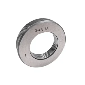 Left-Hand American Thread Ring Gauge 2-1/4-4.5, 2-5/16-14, 2-3/8-6, 2-7/16-16 Pass/Fail Gauge