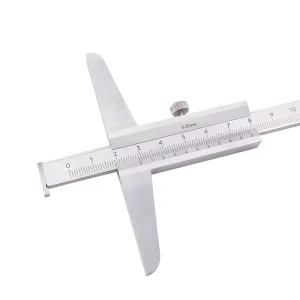 Left-Handed 100 mm Hook Dial Vernier Caliper, IP54