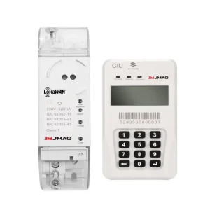 Limited Stock Custom Branding Single Phase DIN Rail Electricity Meter LoRaWAN for Rural Solar Energy Projects Waterproof