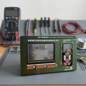 Lithium Battery Cell Pack Capacity Tester Balancing Repair Analyzer 2V-100V Range 0.001 Accuracy Current Measurement