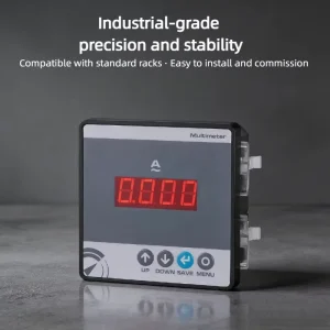 Lixing SDM V96T 220V Meter Digital Display Ammeter Electrical Supplies Three Phase Panel Meter Motor Control Centre ABS Frame