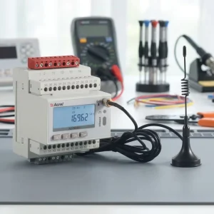 LoT Wireless Energy Meter 3 Phase RS485 WIFI 4G Lora Remotely Class0.5 Din Rail