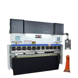 Long Service Life E21 NC Hydraulic Press Brake WC67Y 63T 2.5Mtrs 3.2 Mtrs Sheet Metal Bending Machine
