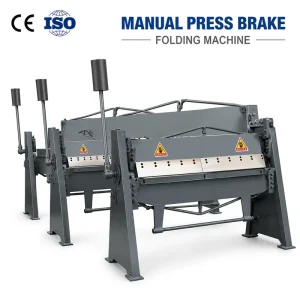 Low Price WS 1.5*2500 Press Brake Manual Bending Edge Folding Machine for 1.5mm Sheet Metal Steel