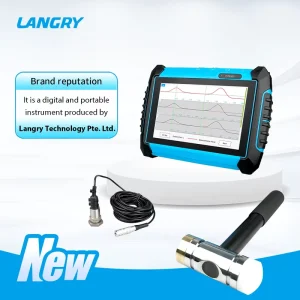 Low Strain Pile Integrity Tester (PIT) ASTM D5882 Compliant Digital Pile Echo Flaw Detector for Building Foundation NDT