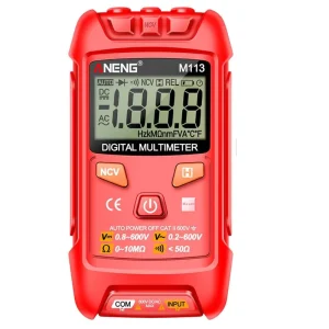 M113 Portable Electrician Tools High Precision Digital Display Multimeter Counts Intelligent Multifunction Voltage Ammeter