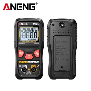 M126 Multimeter with NCV Voltage Sensing 40M Capacitance 200F Capacity Diode Testing and Dual Operation Modes