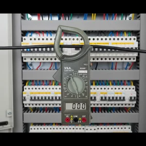 M266F Digital Manual Range AC Clamp Meter 1000A Current Voltage Multimeter Continuity Resistance Frequency Diode Tester CAT III