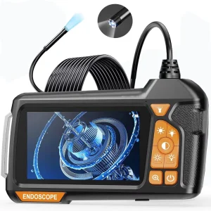 M40 Handheld Endoscope Camera 4.3 Screen 8mm Lens 5M Cable Pipe Inspection Camera Engine Inspection Camera Industrial Borescope