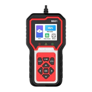 M601D OBDII Full-System Vehicle Scanner with Battery Tester and Code Reader