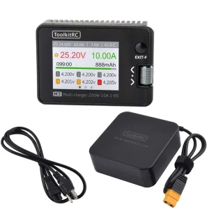 M7 200W 10A DC Balance Charger, Discharger and ESC Signal Tester for 1-6S LiPo Batteries