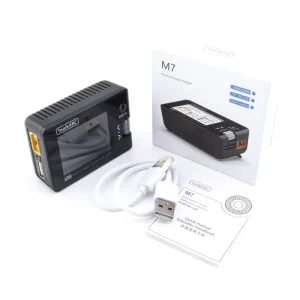 M7 200W 10A Mini Balance Charger, Discharger, Signal Tester, ESC Voltmeter, and Power Supply for RC Drones